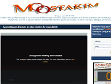 Tablet Screenshot of moostakim.com